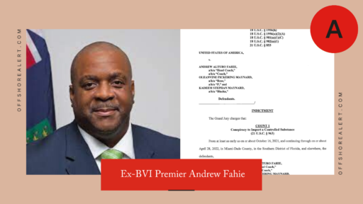 Former BVI Premier Andrew Fahie