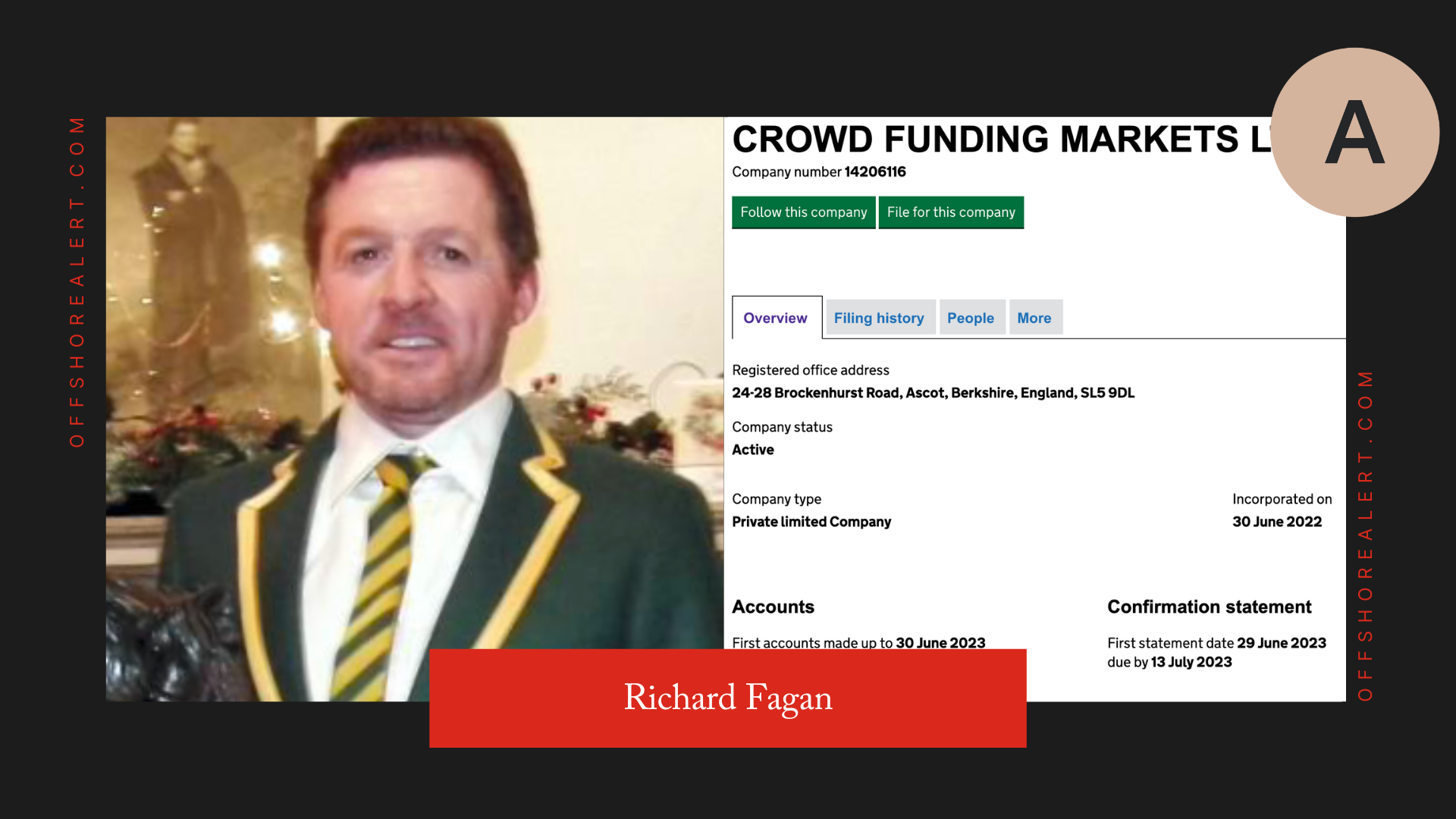 Richard Fagan, Crowd Funding Markets
