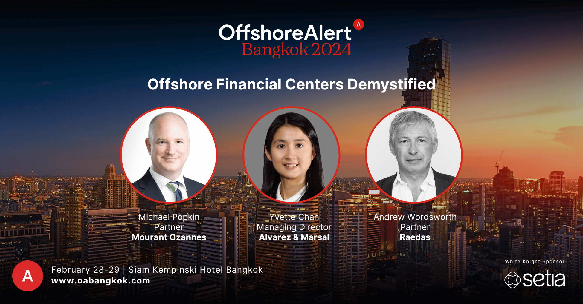 Offshore Finance Demystified at OffshoreAlert Bangkok