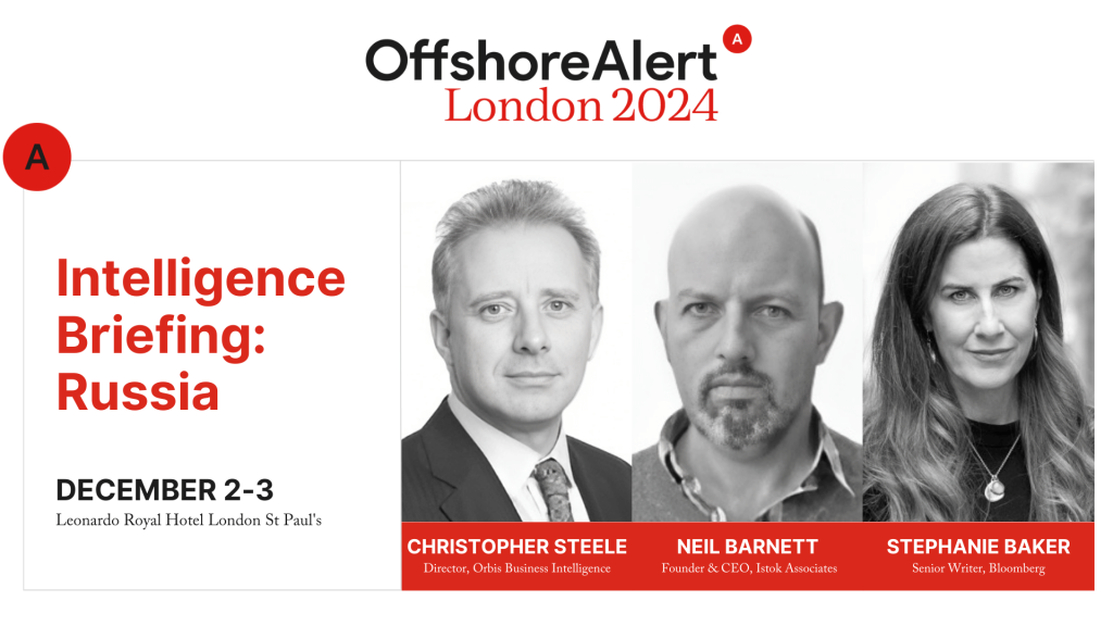 OffshoreAlert London conference 2024 Intelligence Briefing Russia