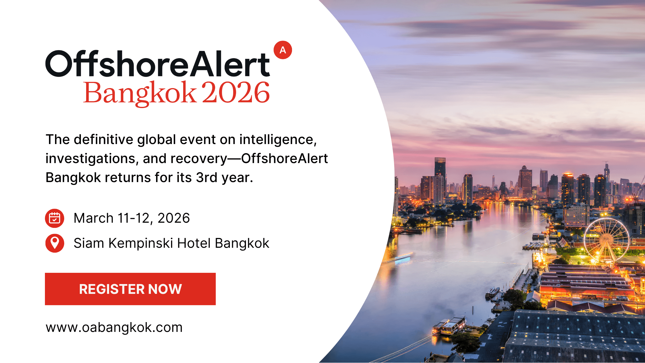OffshoreAlert Conference Bangkok March 11-12, 2026